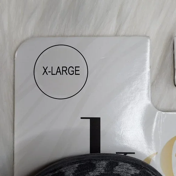 Kooba Leopard Open Toe Scuff Memory Foam Slippers Womens XL (9.5-10.5) NEW - Picture 7 of 8